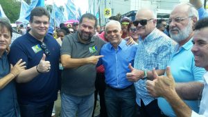 Lupi e Wolney Queiros, Lupi prestigiam campanha de Neco, em Jaboatão dos Guararapes