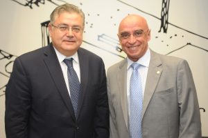 Mário Heringer recebe embaixador da Turquia na Secretaria de Relações Internacionais da Câmara