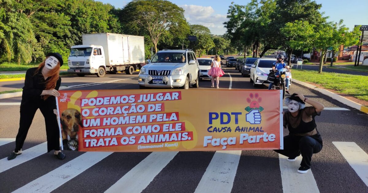 PDT vai às ruas em Defesa da Causa Animal em Mato Grosso do Sul
